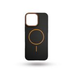 Matte Magnetic Orange MagSafe Polycarbonate Case - Image 3