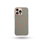 Matte Magnetic Orange MagSafe Polycarbonate Case - Image 2