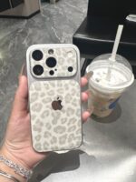 Luxury Leopard Texture Glitter iPhone Case ✨🐆📱 - Image 7