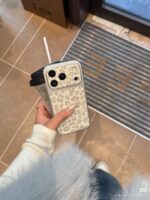 Luxury Leopard Texture Glitter iPhone Case ✨🐆📱 - Image 4