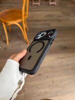 Luxury Frosted MagSafe Magnetic Shield Case for iPhone | Premium Matte Shockproof Camera Protection - Image 3