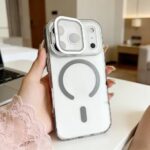 Crystal Clear Kickstand MagSafe Case - Image 9