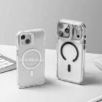 Crystal Clear Kickstand MagSafe Case - Image 4