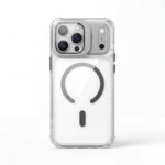 Crystal Clear Kickstand MagSafe Case